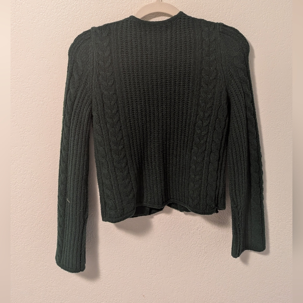 Abercrombie Cable Knit Sweater - Green - Picture 3 of 8